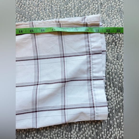 Vans Cream and Brown Plaid Men Shorts - Picture 8 of 12